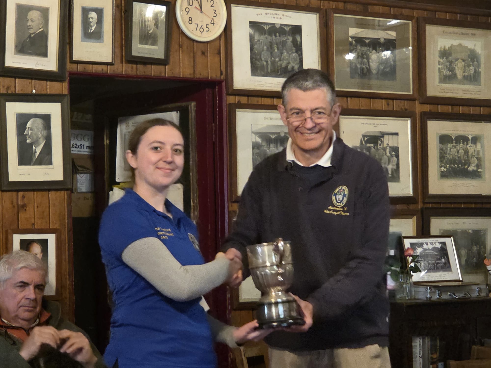 Emma Stratford wins the Under 25 Cup